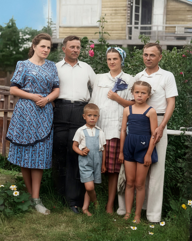 Реставрация повреждений: после